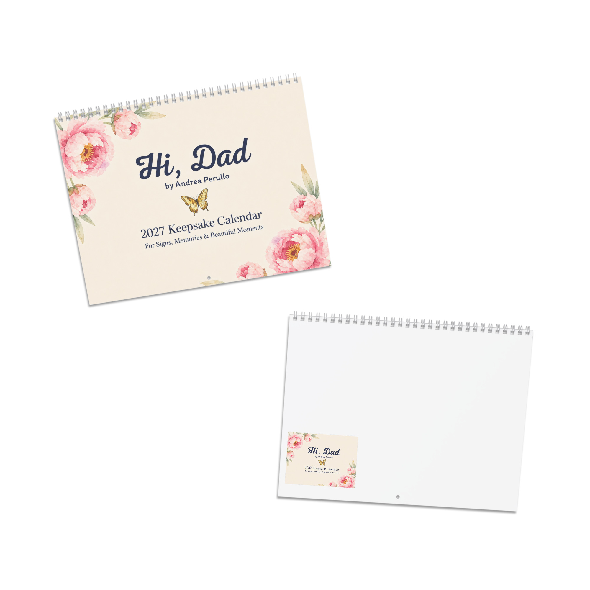 Hi, Dad 2027 Keepsake Calendar — A Year of Love, Signs And Beautiful Moments