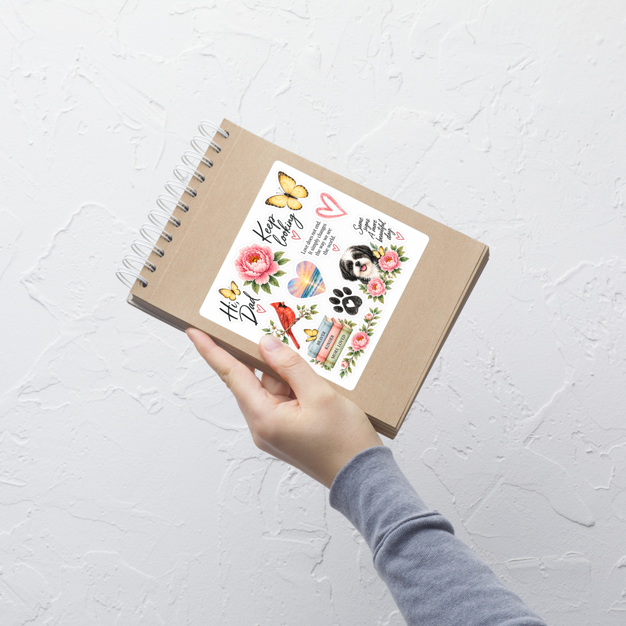 Hi, Dad Sticker Sheet | Keep Looking Collection - Image 2